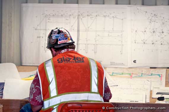 Paperwork and building plans are a main part of every commercial building project.